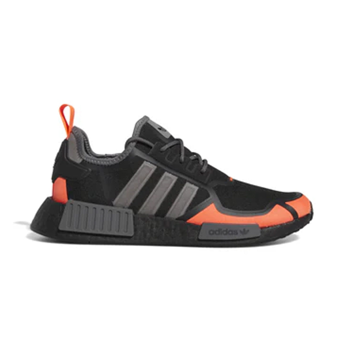 Mens adidas originals nmd_r1 trainers in grey  solar red best sale