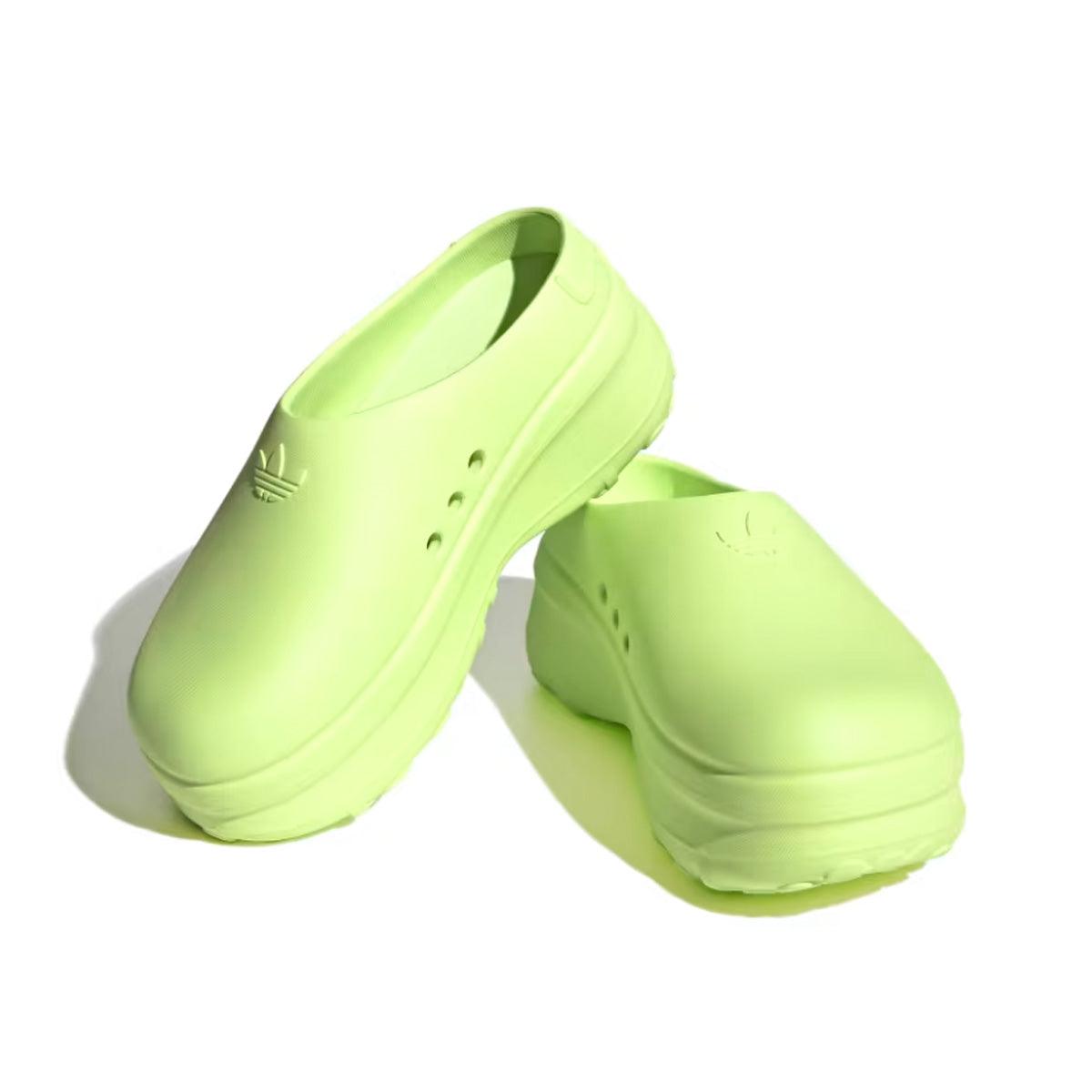 Wmns' Adifom Stan Mule 'Lucid Lemon'