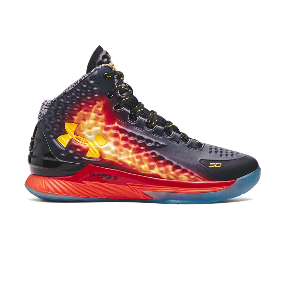 The one, the only, the original Curry 1s are back for a special, limited re-release. Bring it back with shock-absorbing cushioning, lightweight structure, and a supportive feel.