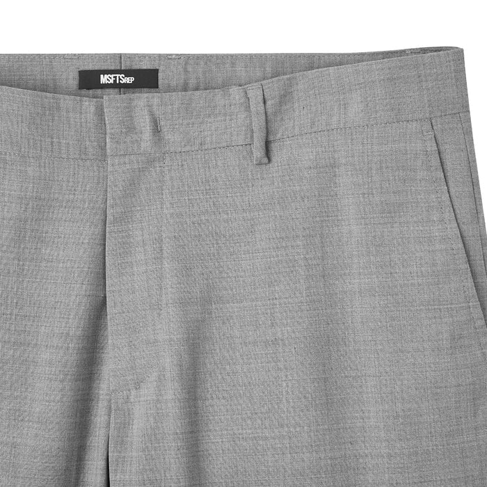 Mystery School Uniform Black Flower Suit Pants 'Grey'