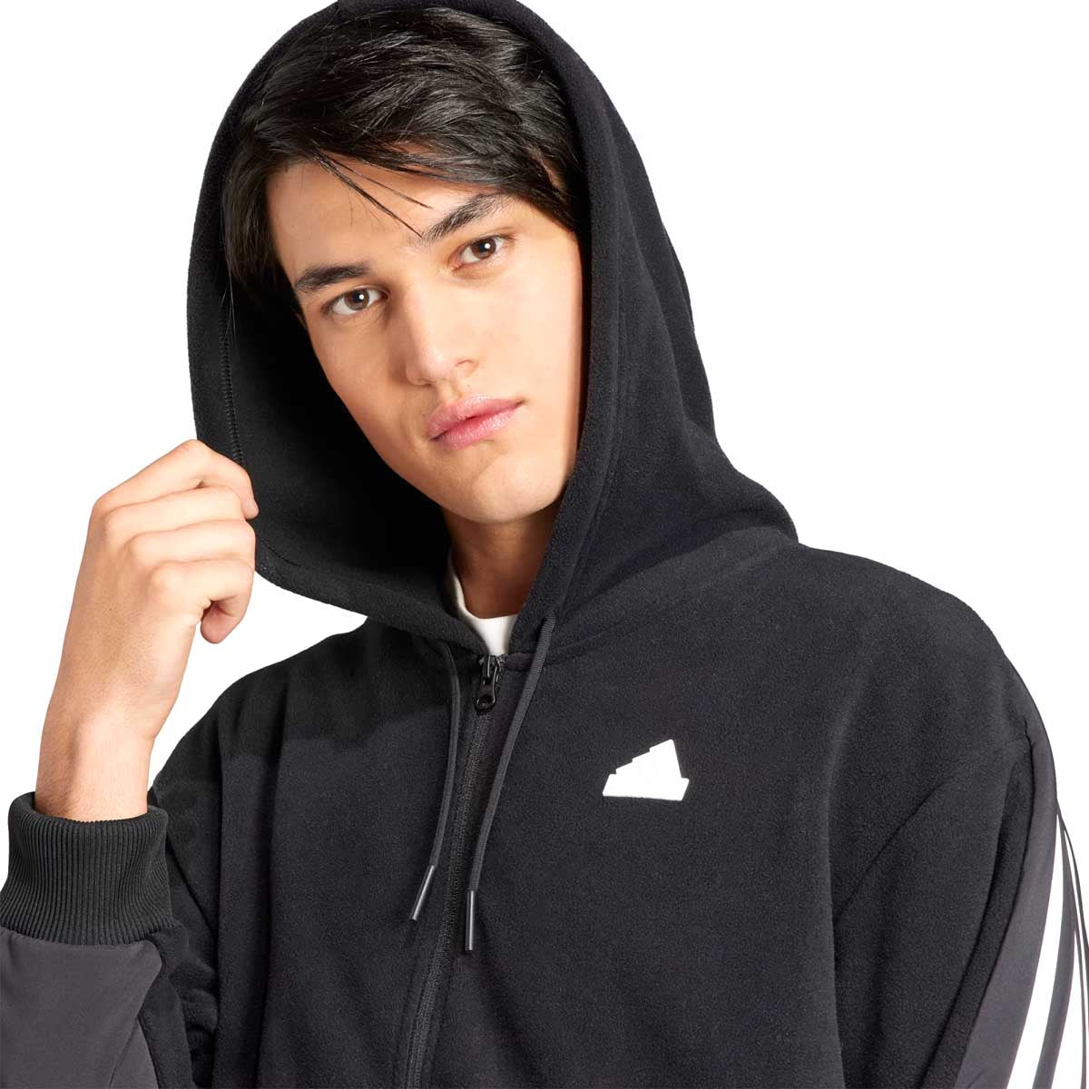 Future Icons 3-Stripes Hoodie 'Black'