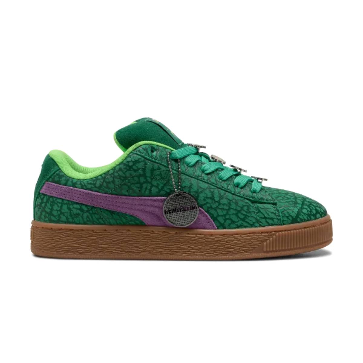 +TMNT Suede XL 'Green Gum'