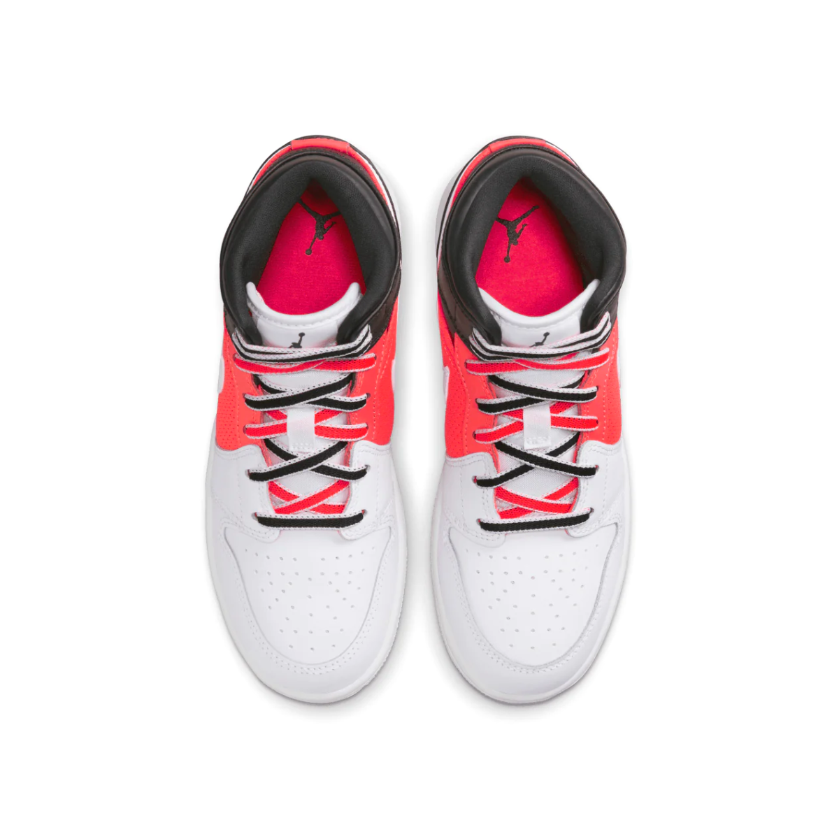 Kid’s Air Jordan 1 Mid SE 'White Black Infrared'