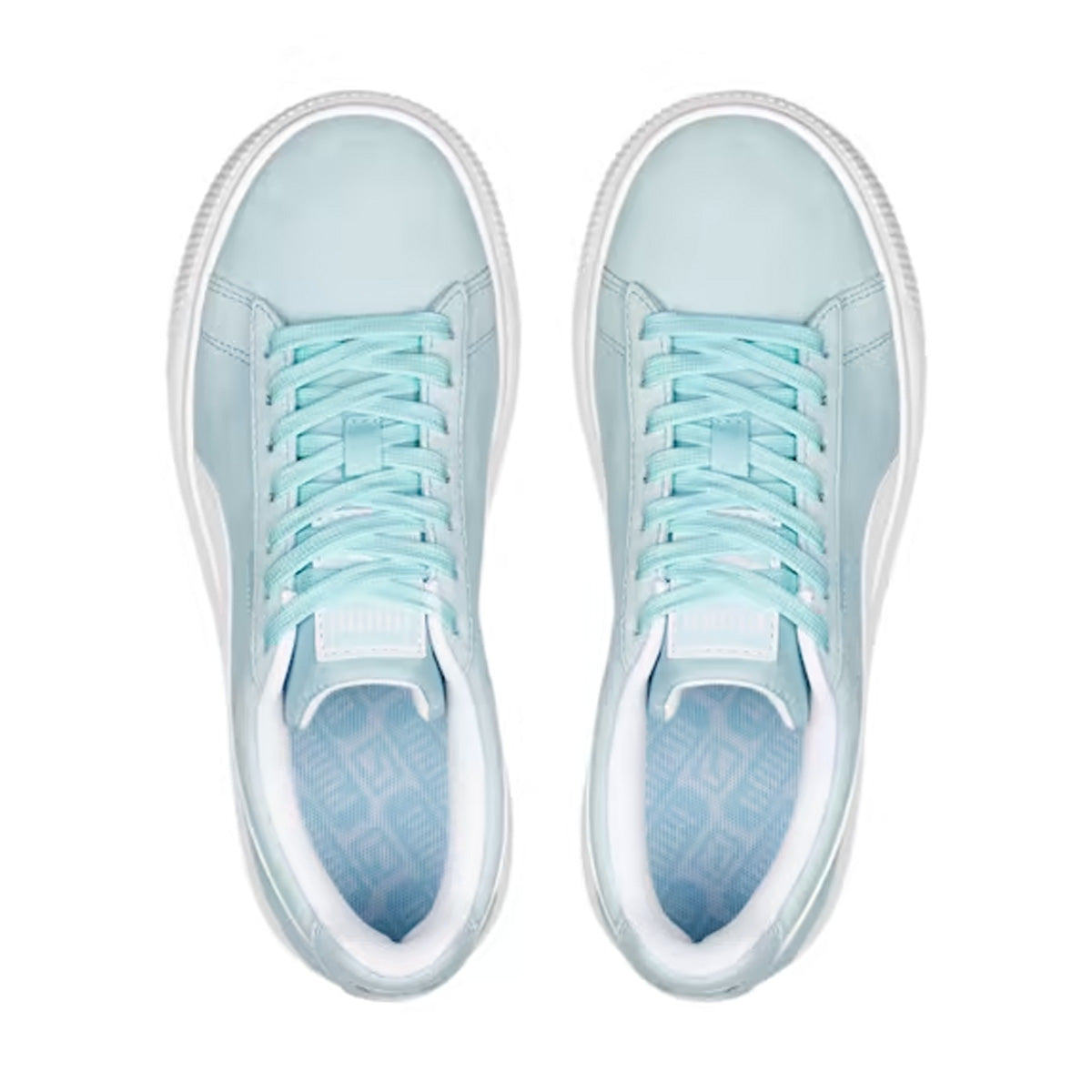 Wmns Suede Mayu Trainers 'Light Blue'