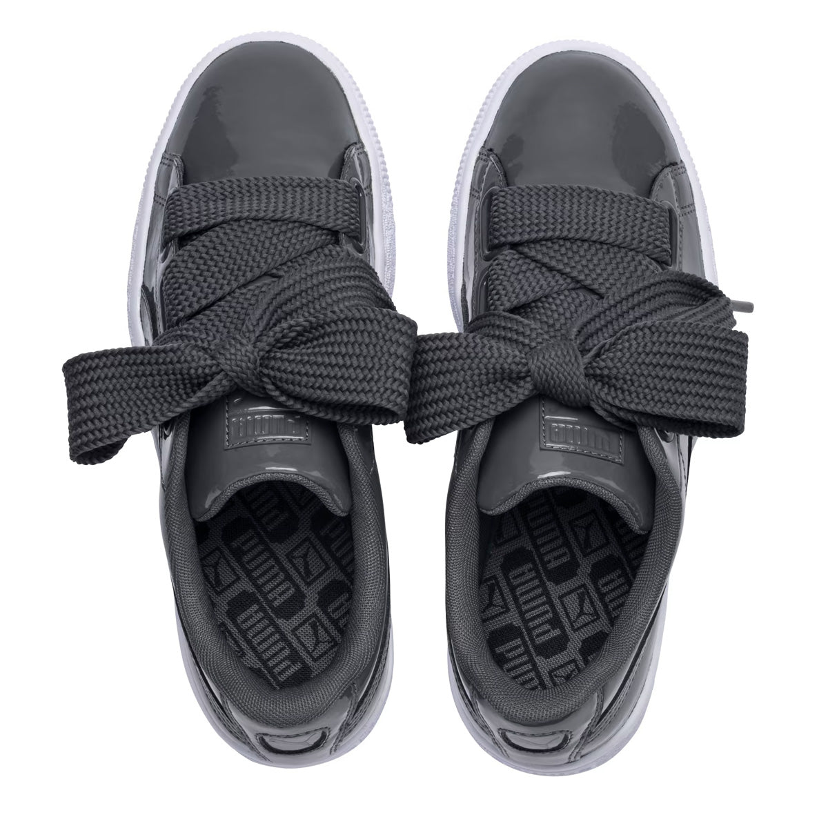 Wmns Basket Heart Patent Trainer 'Black'