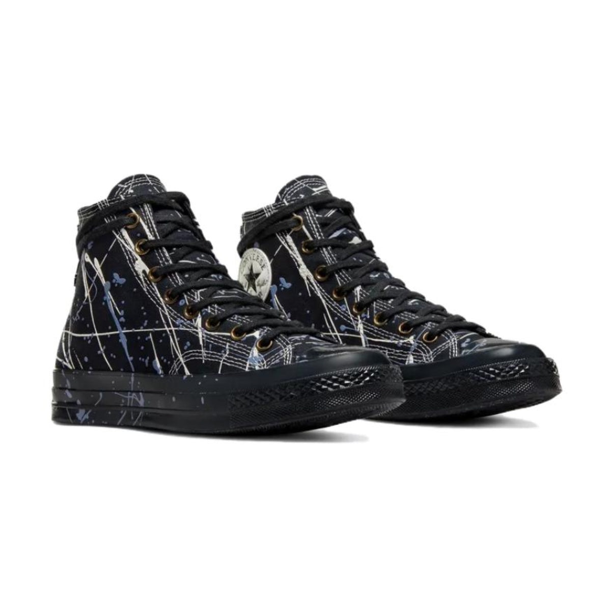 Chuck 70s High Top Paint Splatter 'Black'