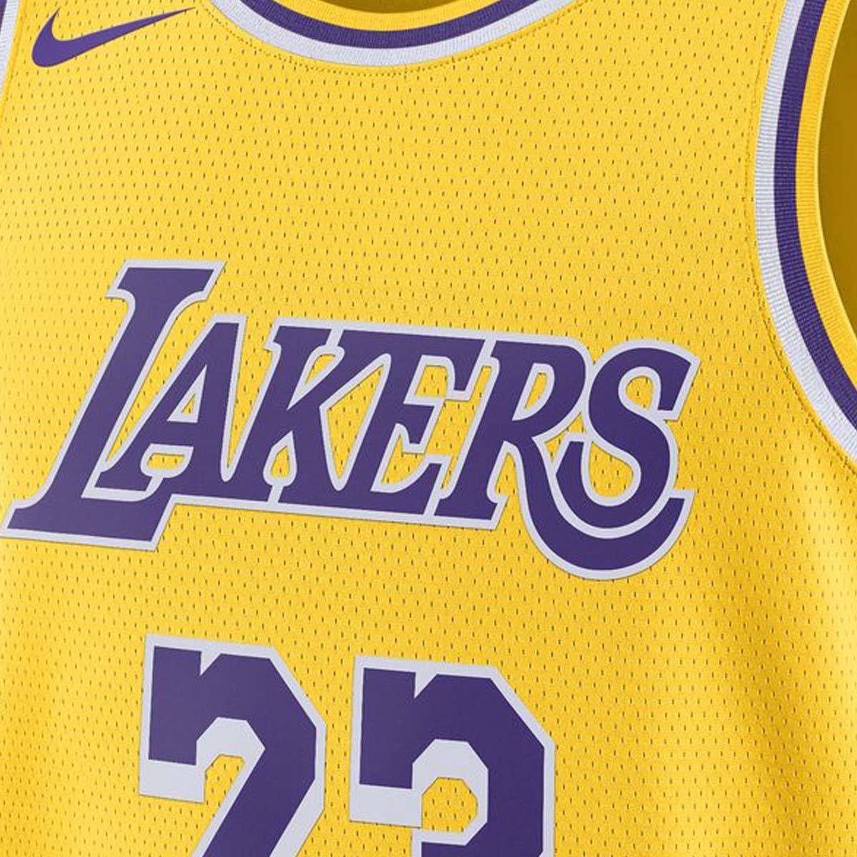 NBA Swingman LeBron James Los Angeles Lakers Icon Edition 2022/23 'Yellow'