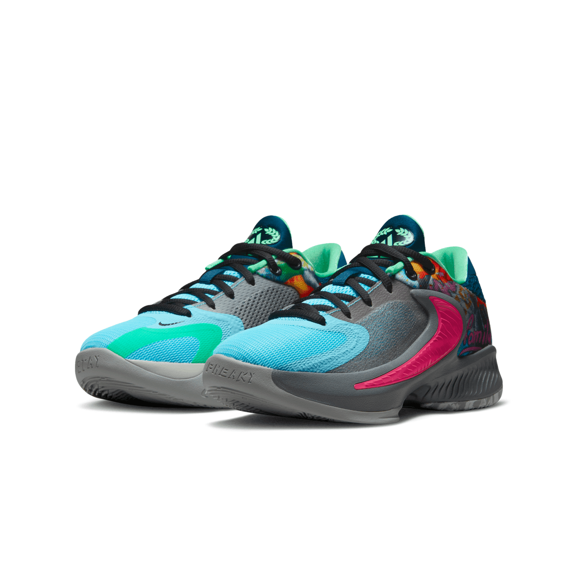 Kid's Zoom Freak 4 SE 'Blue Pink'