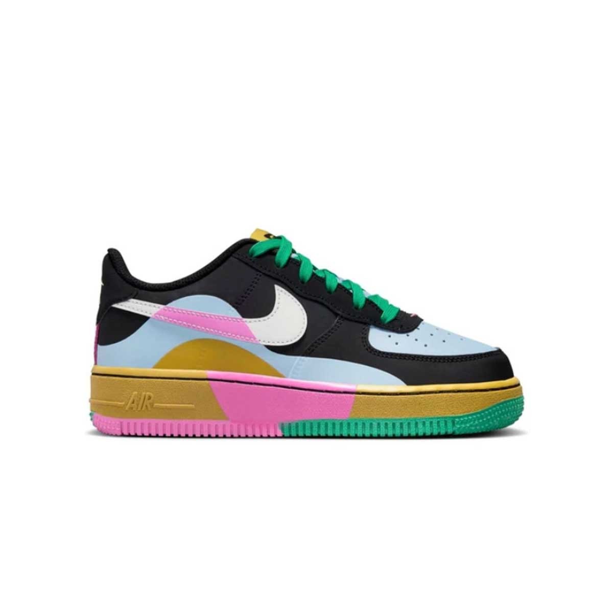 Kids Air Force 1 LV8 2 GS 'Black Multi'