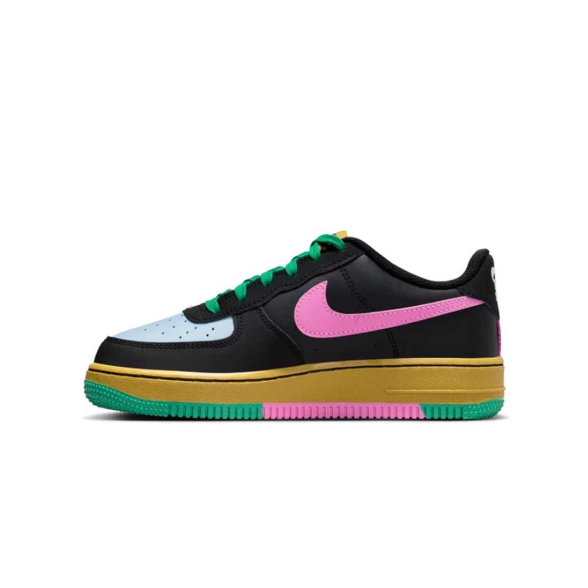 Kids Air Force 1 LV8 2 GS 'Black Multi'