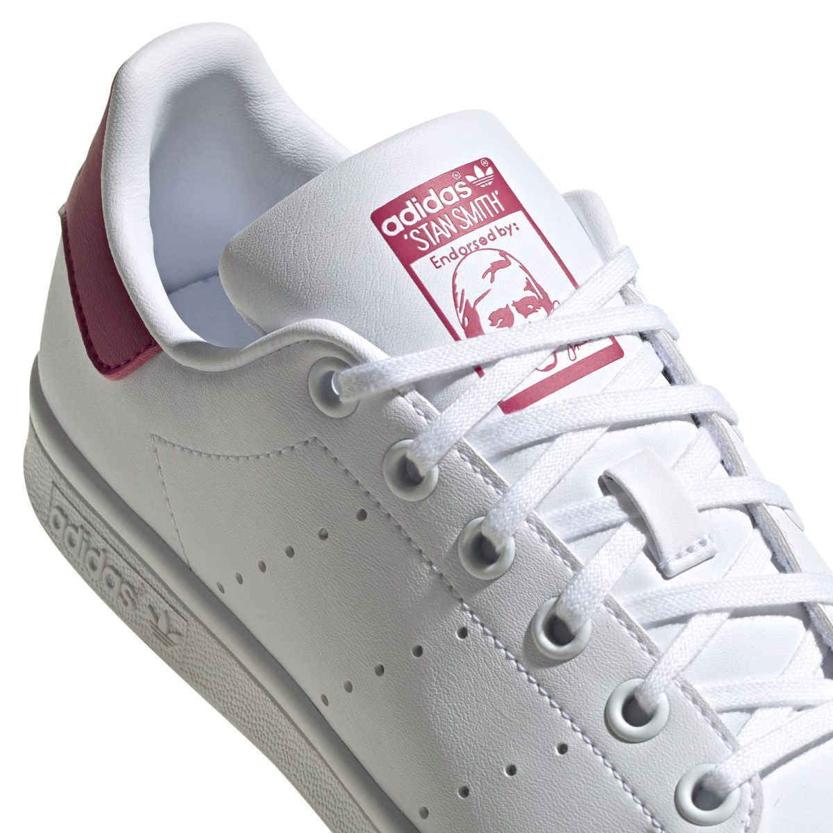 Kids Stan Smith 'White Bold Pink'