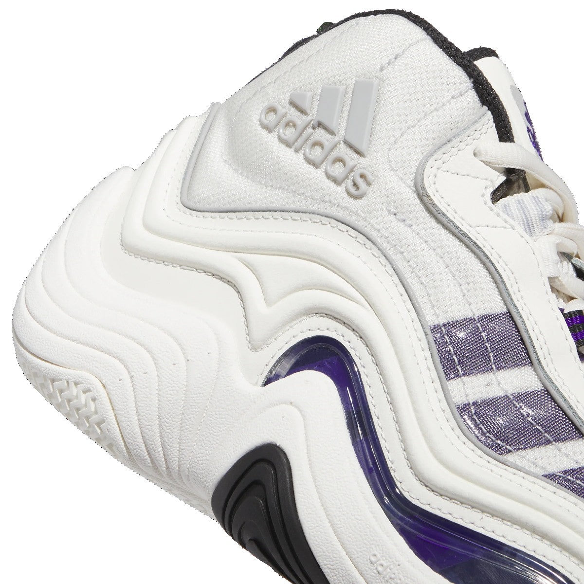 Bring back '90s nostalgia with these adidas Crazy 98 shoes. Moulded layers of leather, mesh and synthetics come together in an eye-catching upper with a wavy pattern reminiscent of B-ball shoes of the era. Wherever you're headed, the Crazy 98 unleashes your inner rebel.