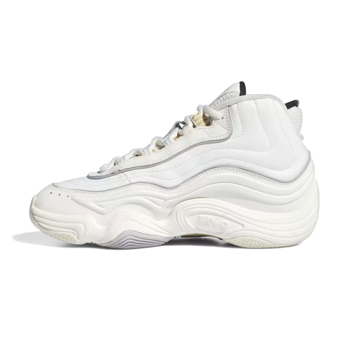 Let these adidas Crazy 98 shoes transport you back to the era of "Feet You Wear." An eye-catching wave pattern stands out against the upper that's moulded to cradle your foot. An EVA midsole with Adiprene cushioning provides comfort and support for all-day wear while the Torsion System stabilises as you move.