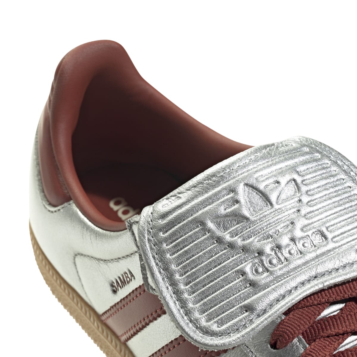 Wmns Samba LT 'Silver Metallic Preloved Ruby'