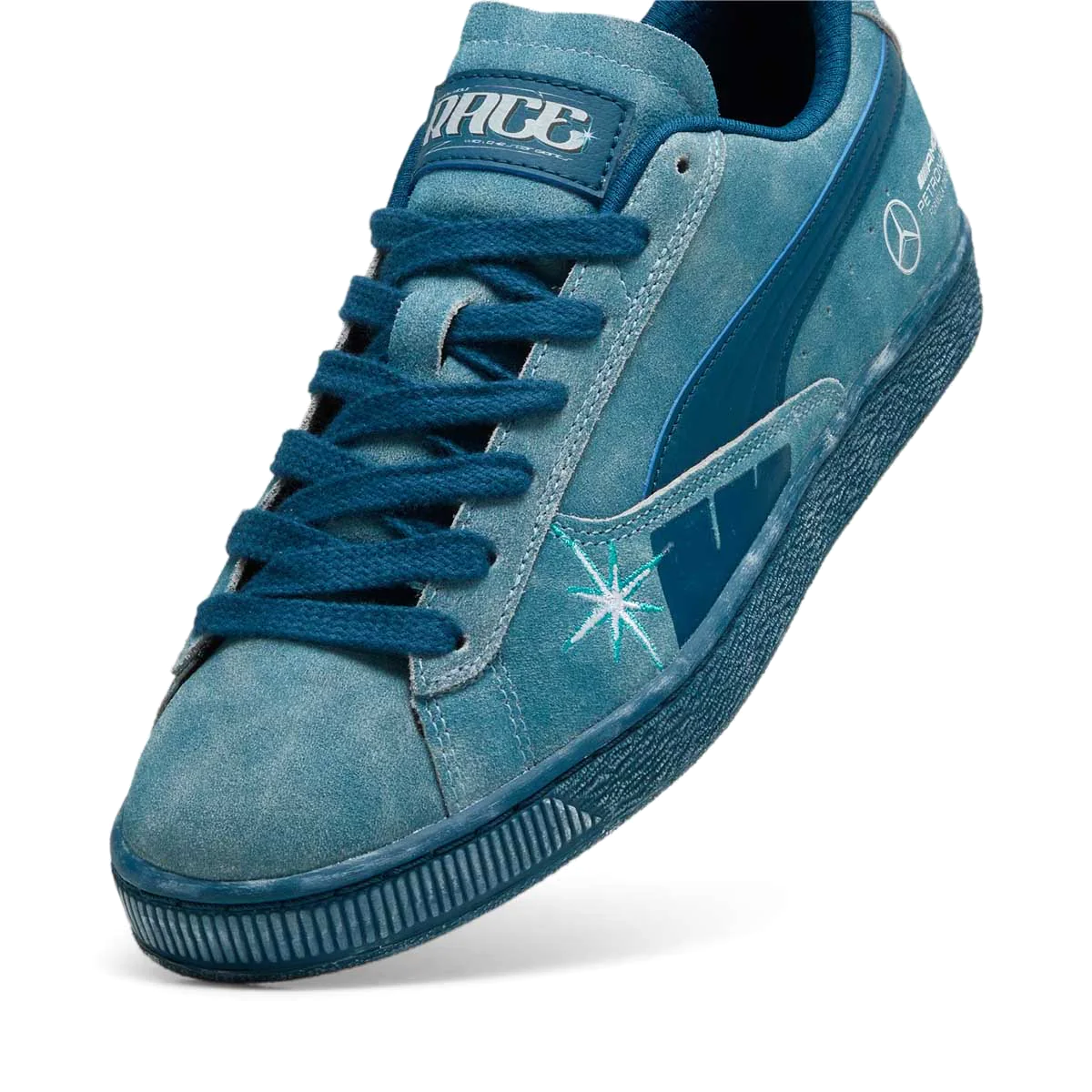 + Mercedes AMG Petronas Suede 'Blue'