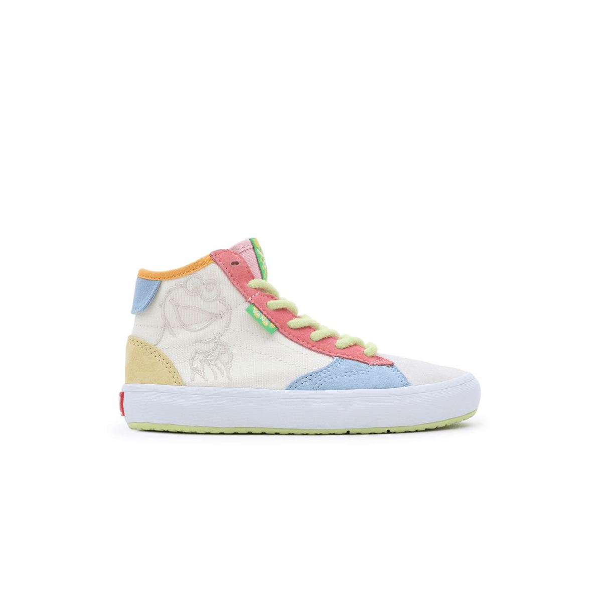VANS x Sesame Street Lizzie Armanto 
Canvas High-top Sneakers Cookie Monster 12 VANS Sesame Street x The Lizzie Armanto Embroidered Size  main image 2