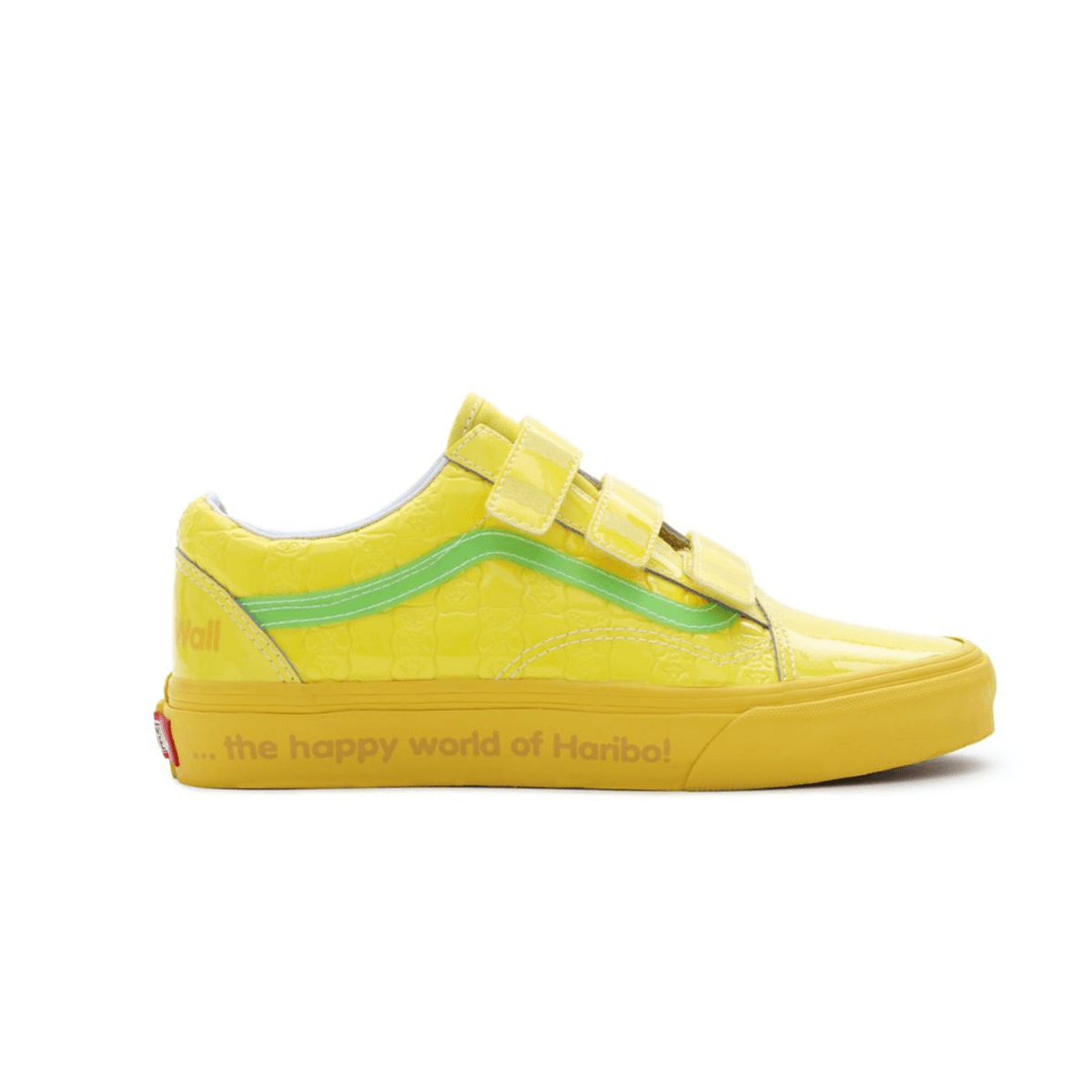 Neon yellow high top vans sales