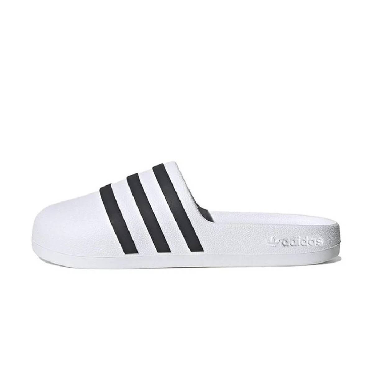 adiFOM Adilette Slide 'White Black'
