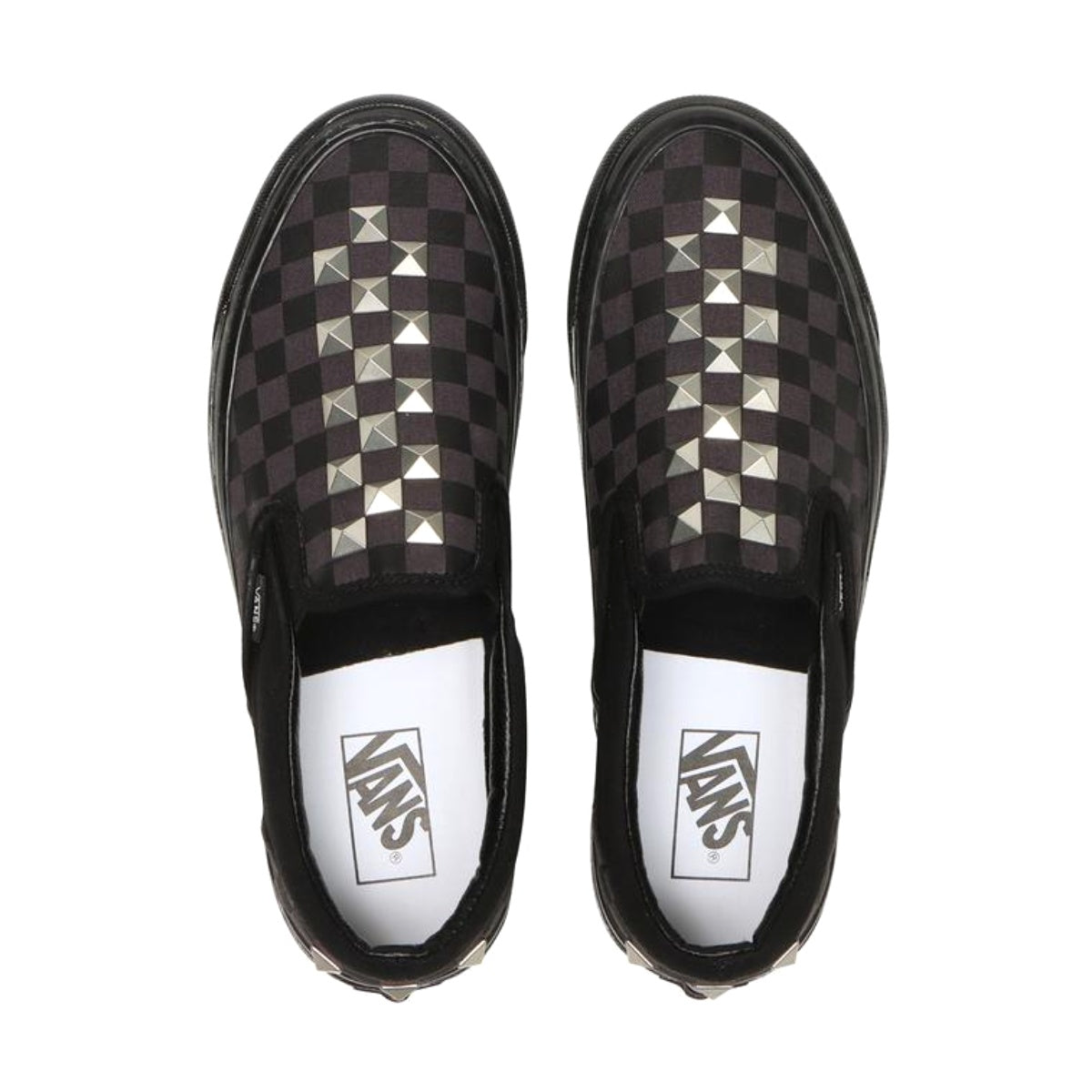 Classic Slip-On 98 DX 'Black Silver Checkerboard'