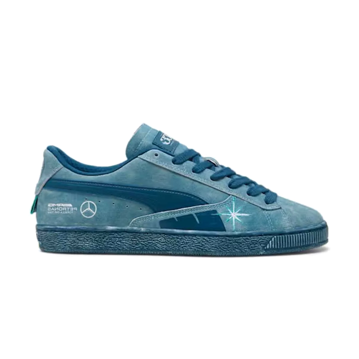 + Mercedes AMG Petronas Suede 'Blue'