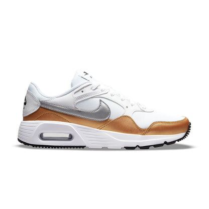 Wmns Air Max SC 'White Metallic Gold'