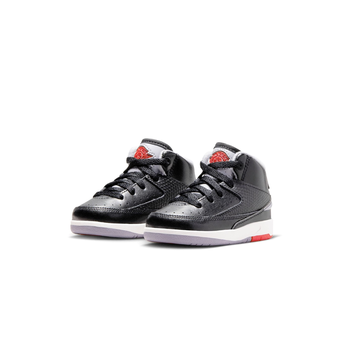 Toddler Jordan 2 Retro 'Black Red'
