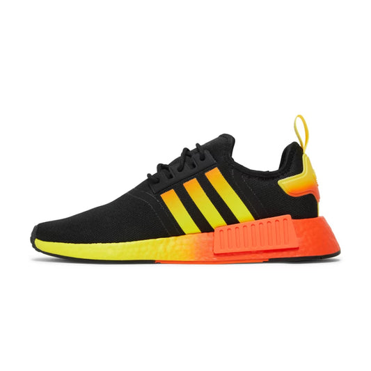 NMD_R1 'Black Semi Impact Orange Beam Yellow'