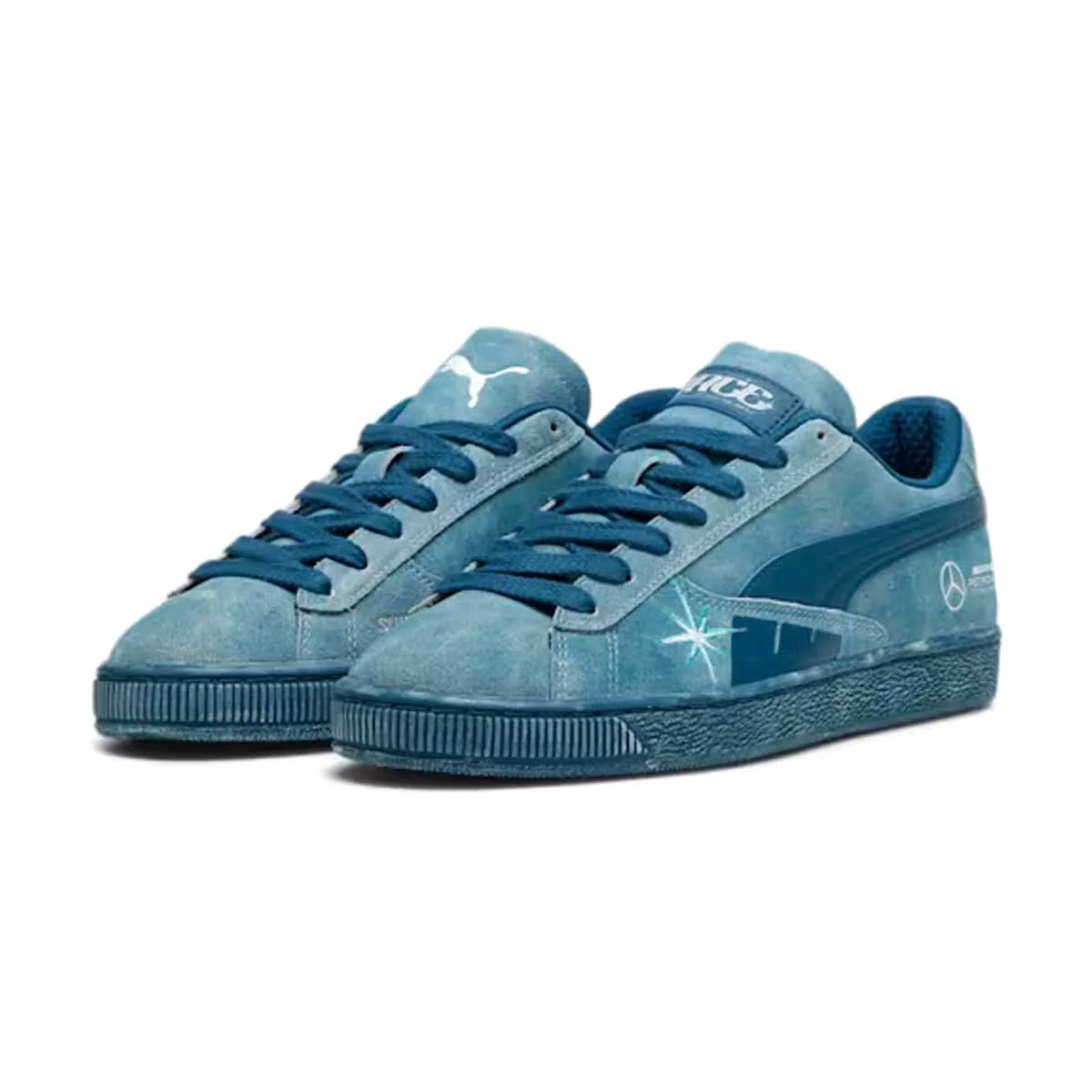 + Mercedes AMG Petronas Suede 'Blue'