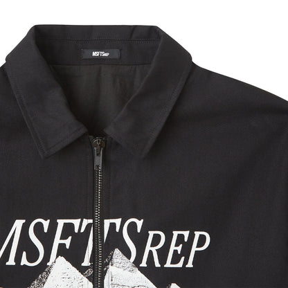 MYSTERY SCHOOL INITIATE GIZA WORK JACKET 'BLACK'