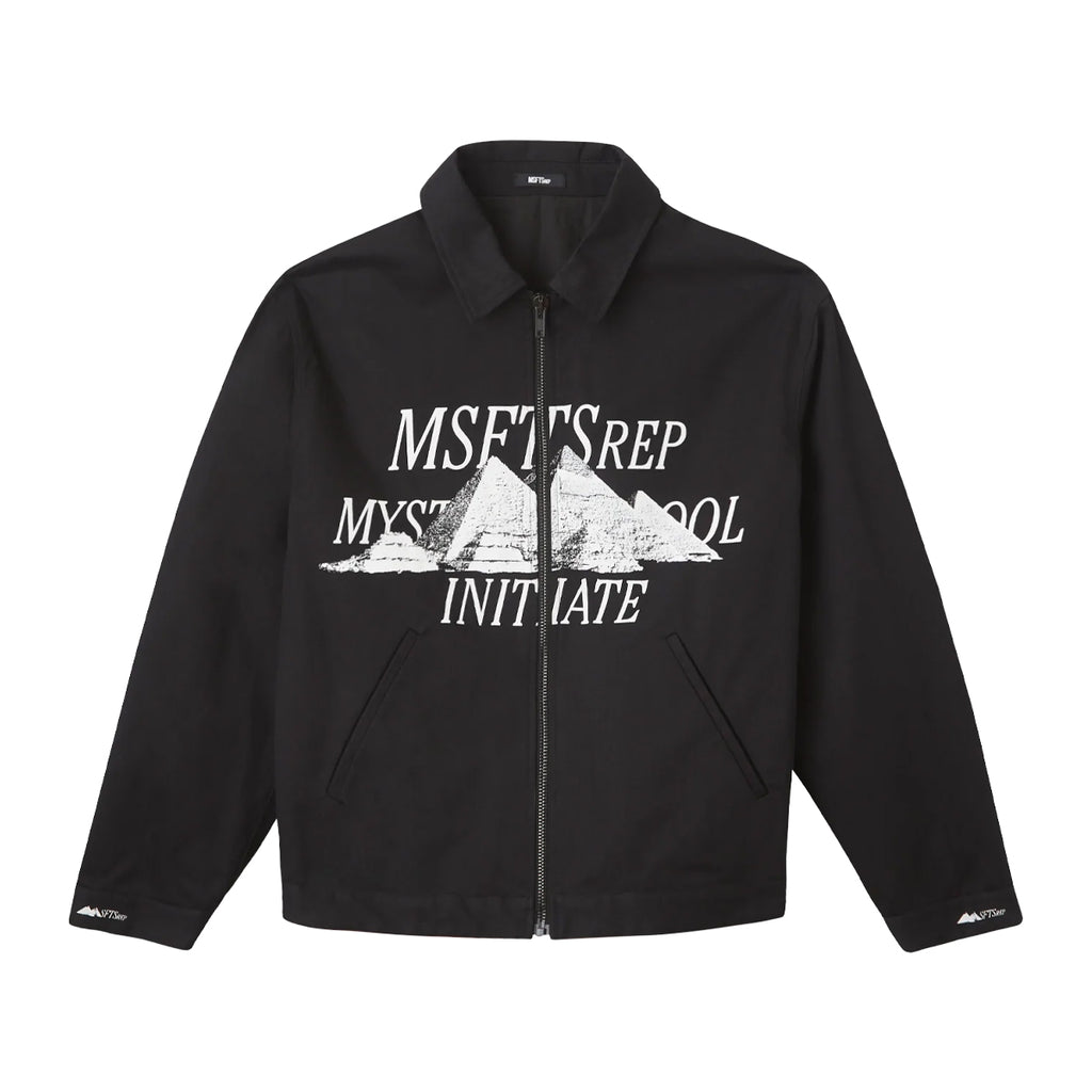 MYSTERY SCHOOL INITIATE GIZA WORK JACKET 'BLACK'