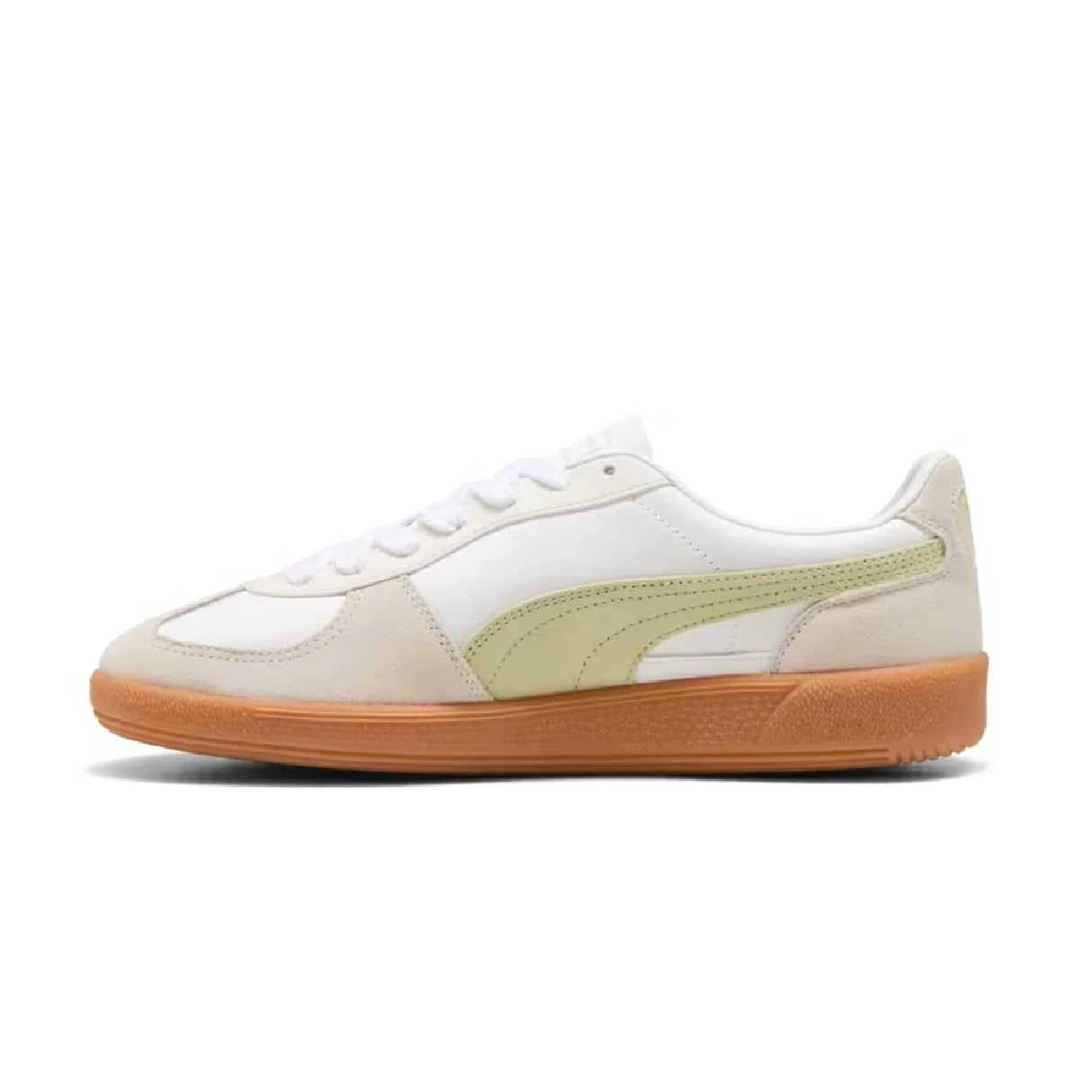Palermo Leather 'Puma White Pistachio Green'