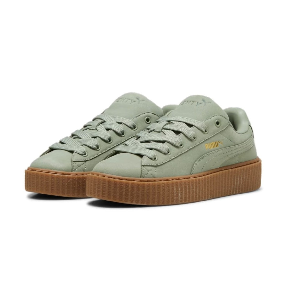 Creeper Natty Nubuck 'Green Fog'
