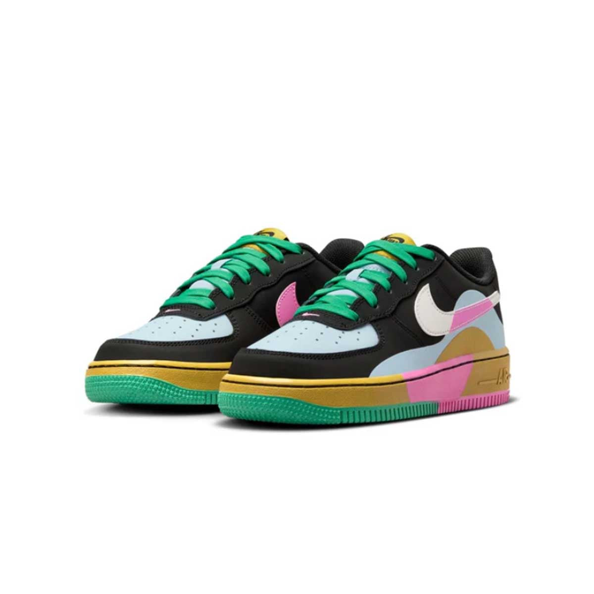 Kids Air Force 1 LV8 2 GS 'Black Multi'