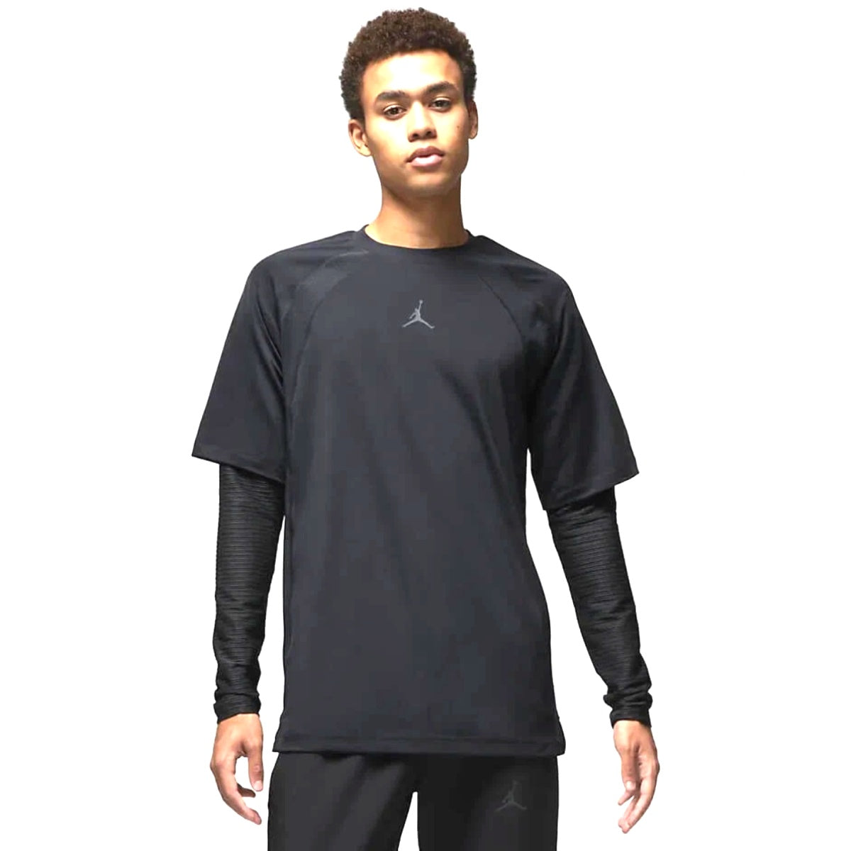 Dri-fit Long Sleeve Tee 'Black'