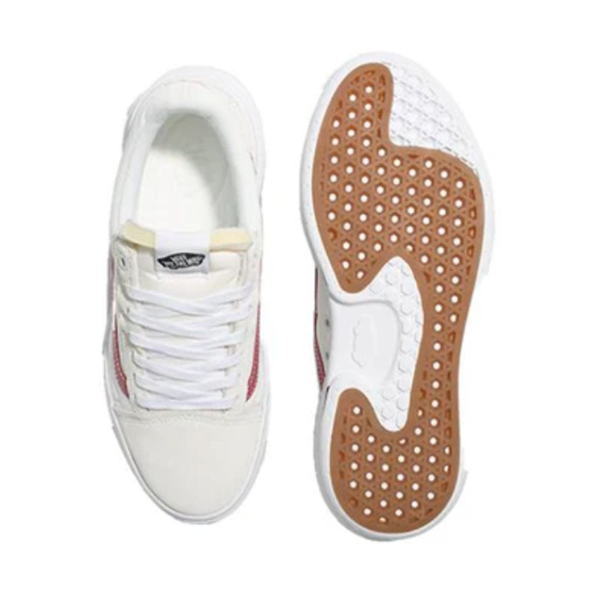 Old Skool Overt Comfycush 'White Red'