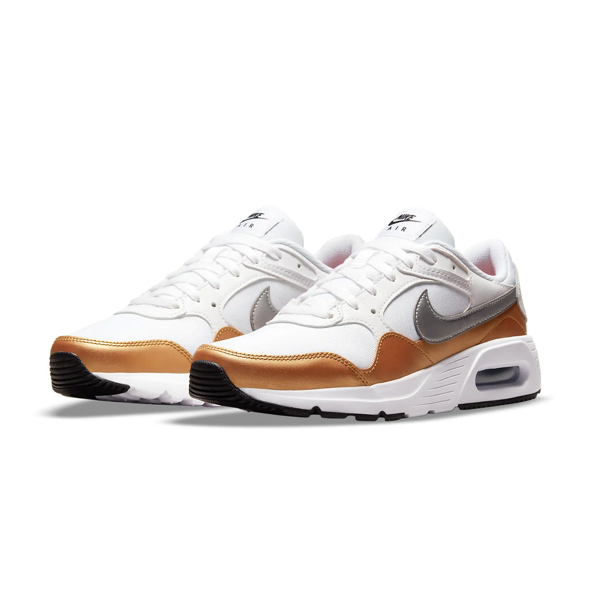 Wmns Air Max SC 'White Metallic Gold'