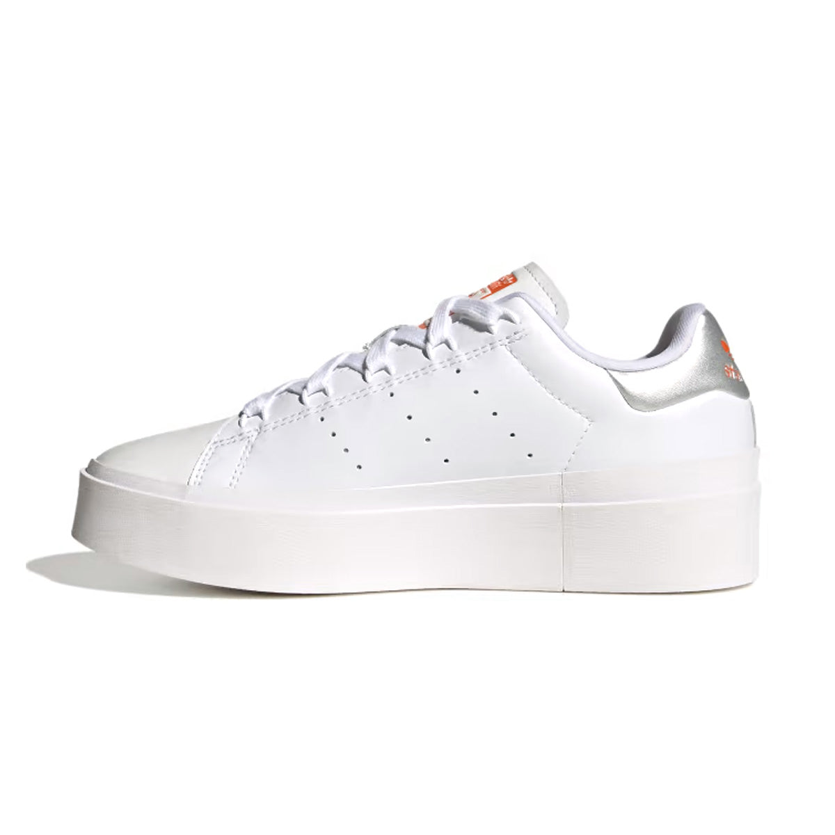 Wmns Stan Smith Bonega ' White Silver Metallic Orange'