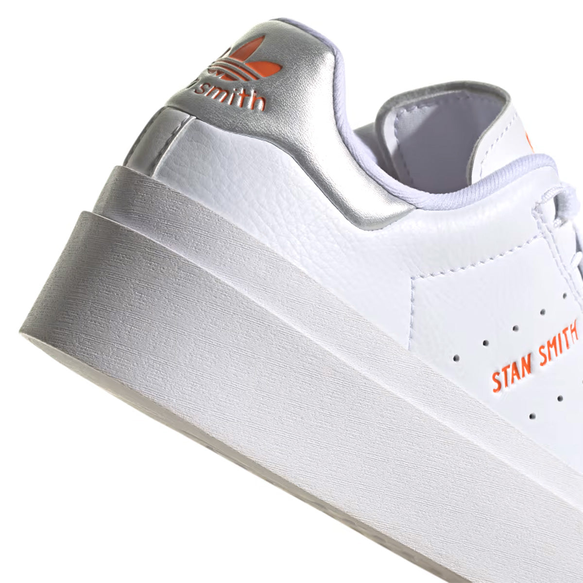 Wmns Stan Smith Bonega ' White Silver Metallic Orange'