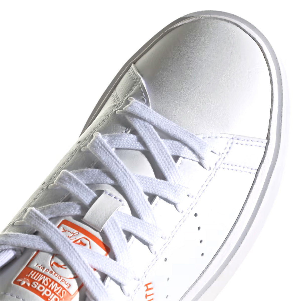Wmns Stan Smith Bonega ' White Silver Metallic Orange'