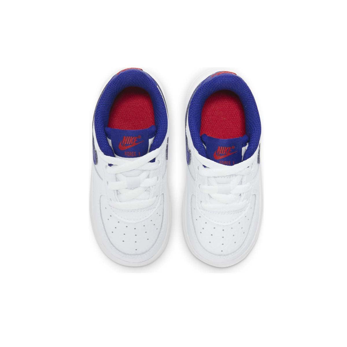 Kid's Air Force 1 'White Deep Royal Blue'