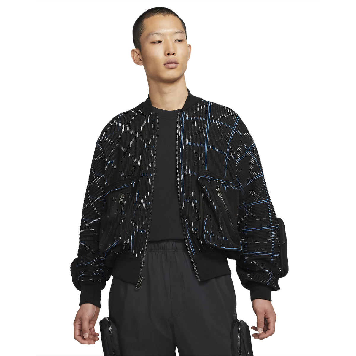 + Undercover Knit MA-1 Bomber Jacket