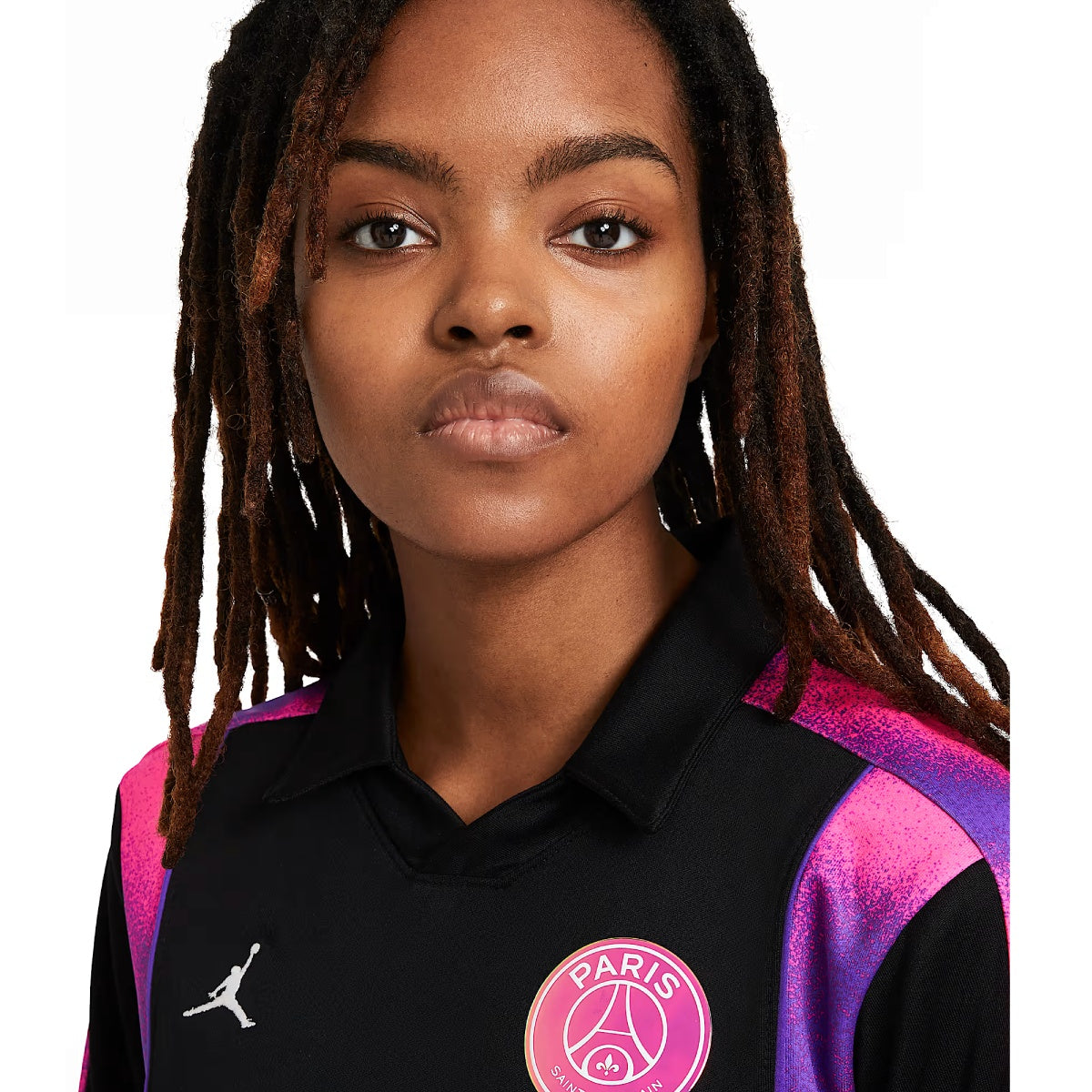 Wmns Paris Saint-Germain Jersey Dress 'Black'