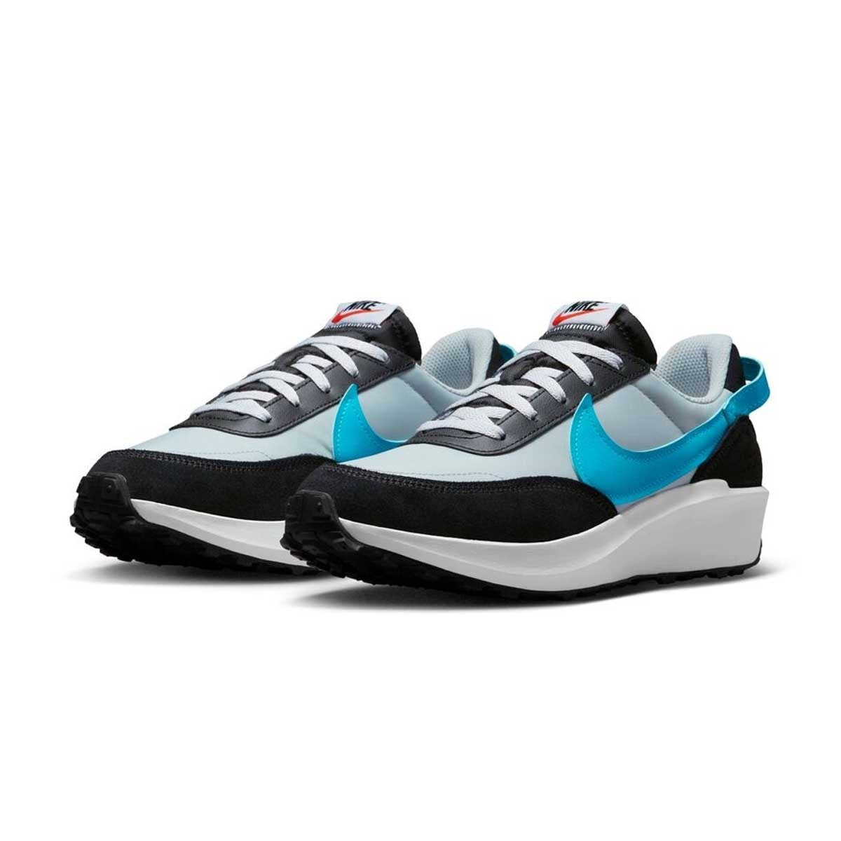 Retro gets modernised in the Nike Waffle Debut. Remember that smooth suede and nylon trend? It's back, along with the modernised 'wedge' midsole that feels incredibly plush. And to top it off, we've kept the classic on the bottom—the tried, true and trusted Waffle outsole—that adds traction, durability and heritage style to your step.