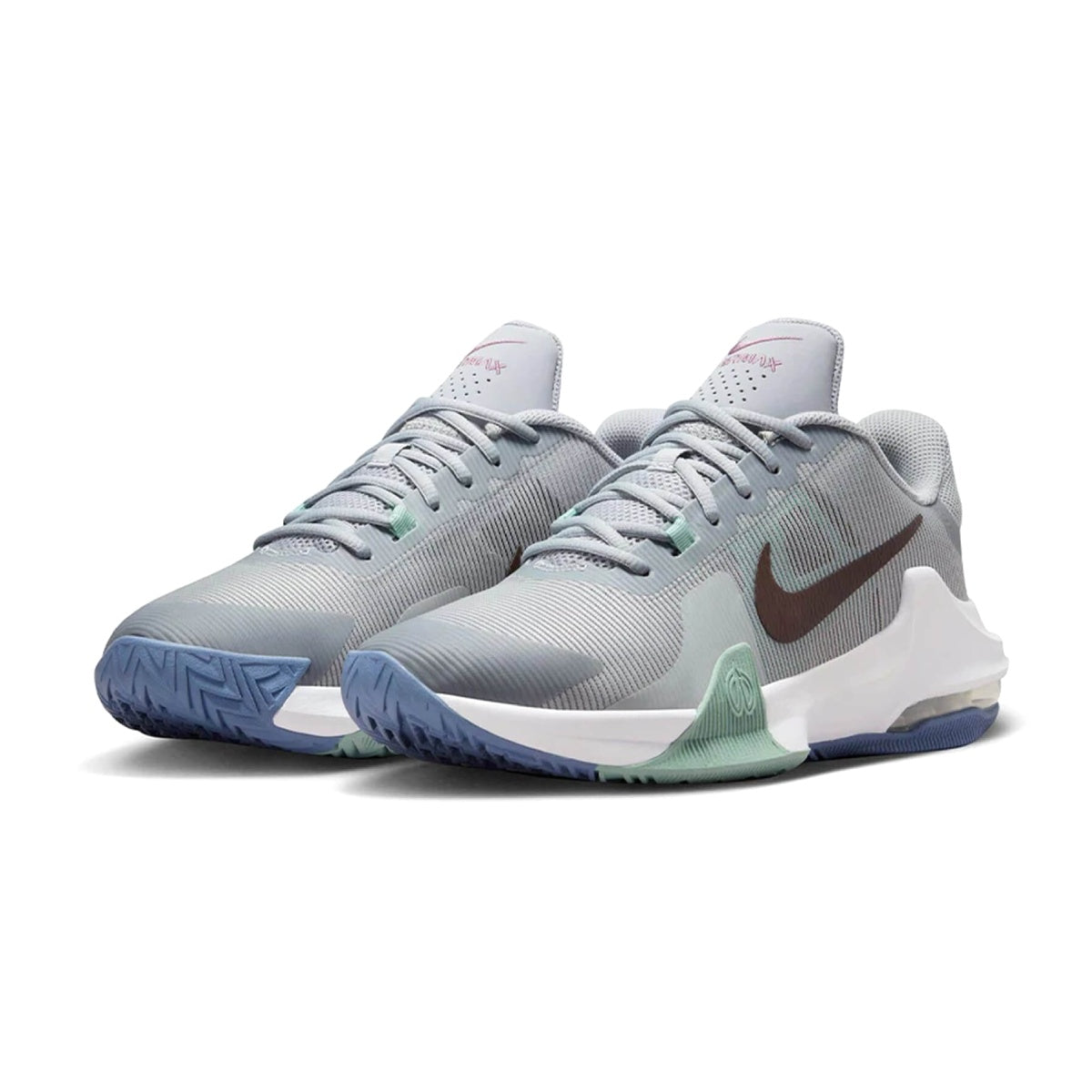 Air Max Impact 4 'Wolf Grey Burgundy Crush'