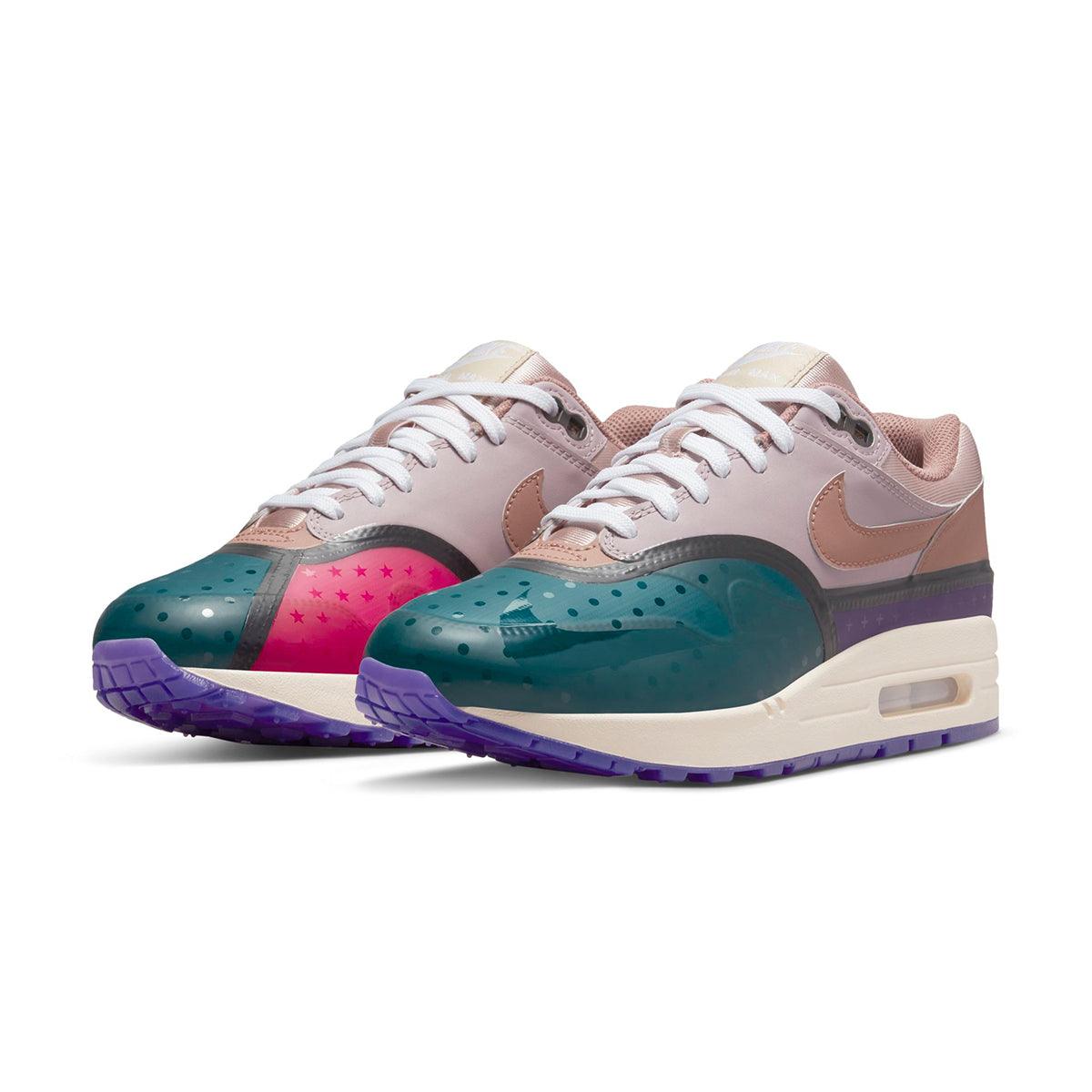 Wmns Air Max 1 Premium 'Plum Fog Fossil Rose'