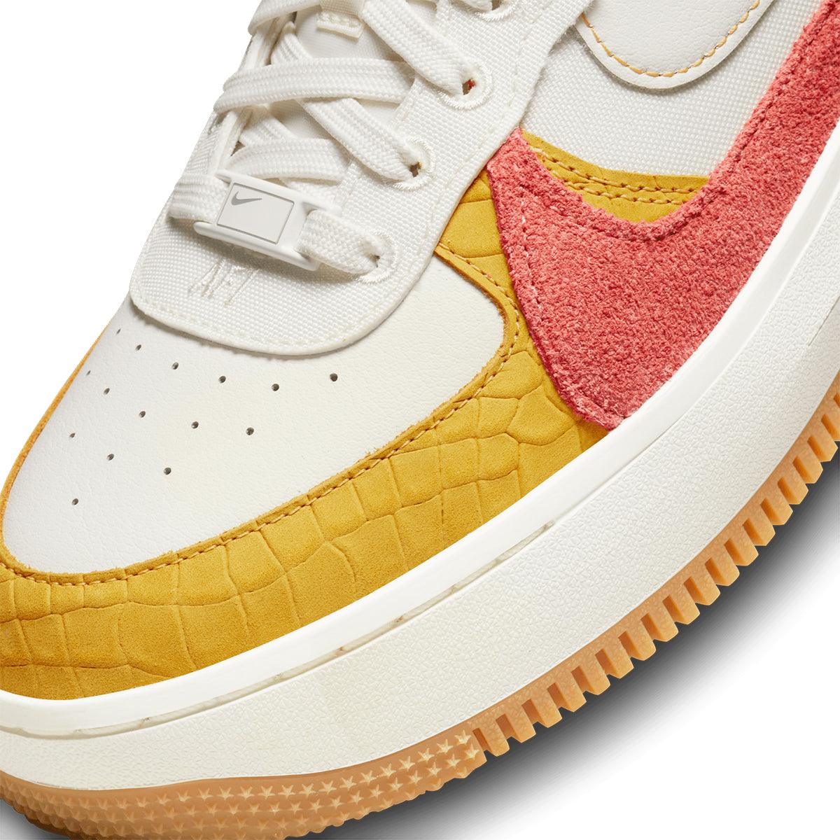 Wmns Air Force 1 PLT.AF.ORM LV8 'Yellow Orche Magic Ember'