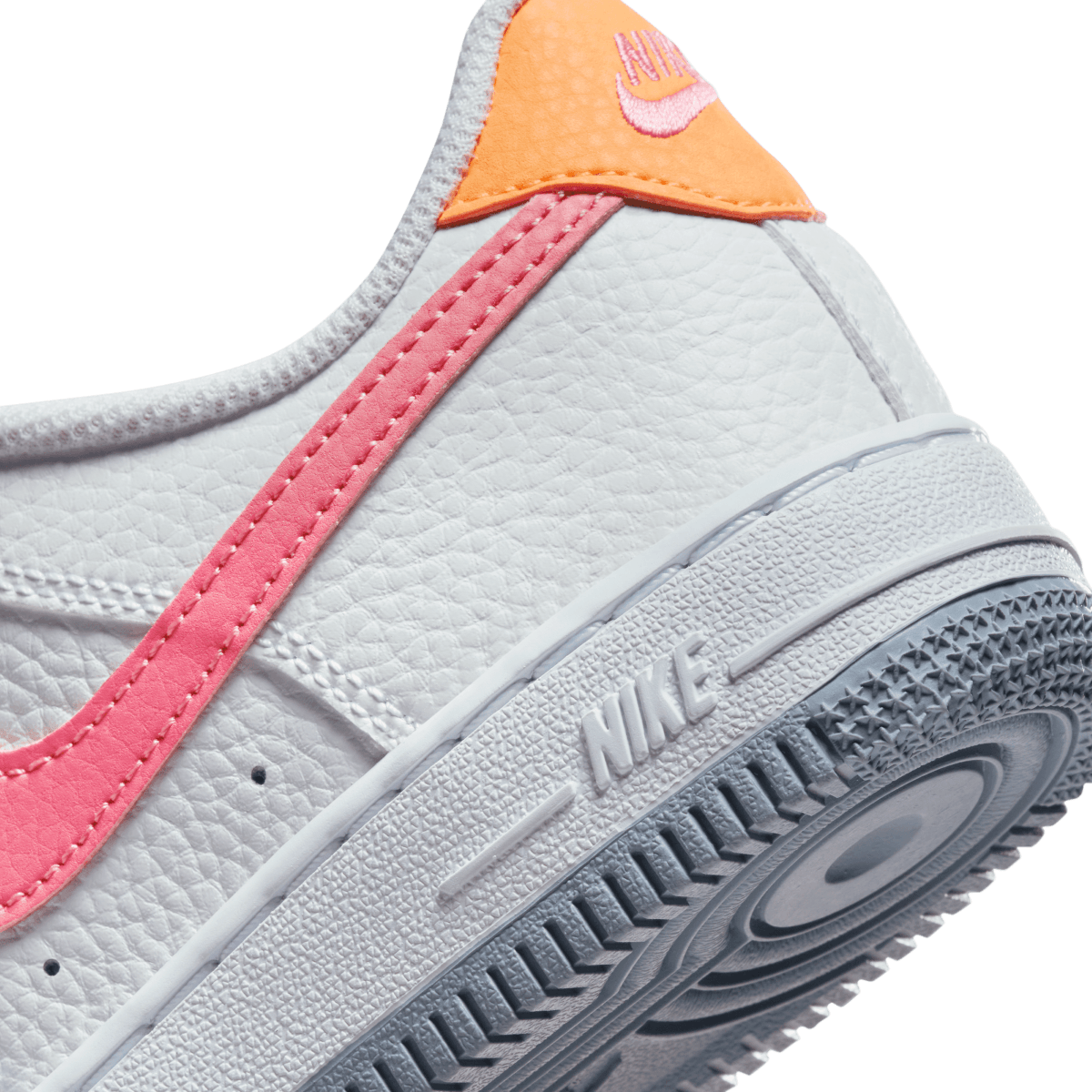 Kid's Force 1 Low 'Coral Chalk'