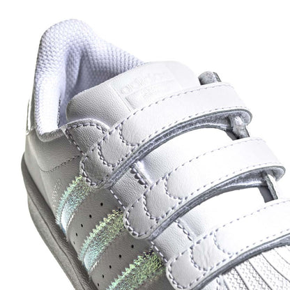 Kid's Superstar 'White Iridescent'