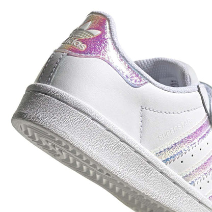 Kid's Superstar 'White Iridescent'