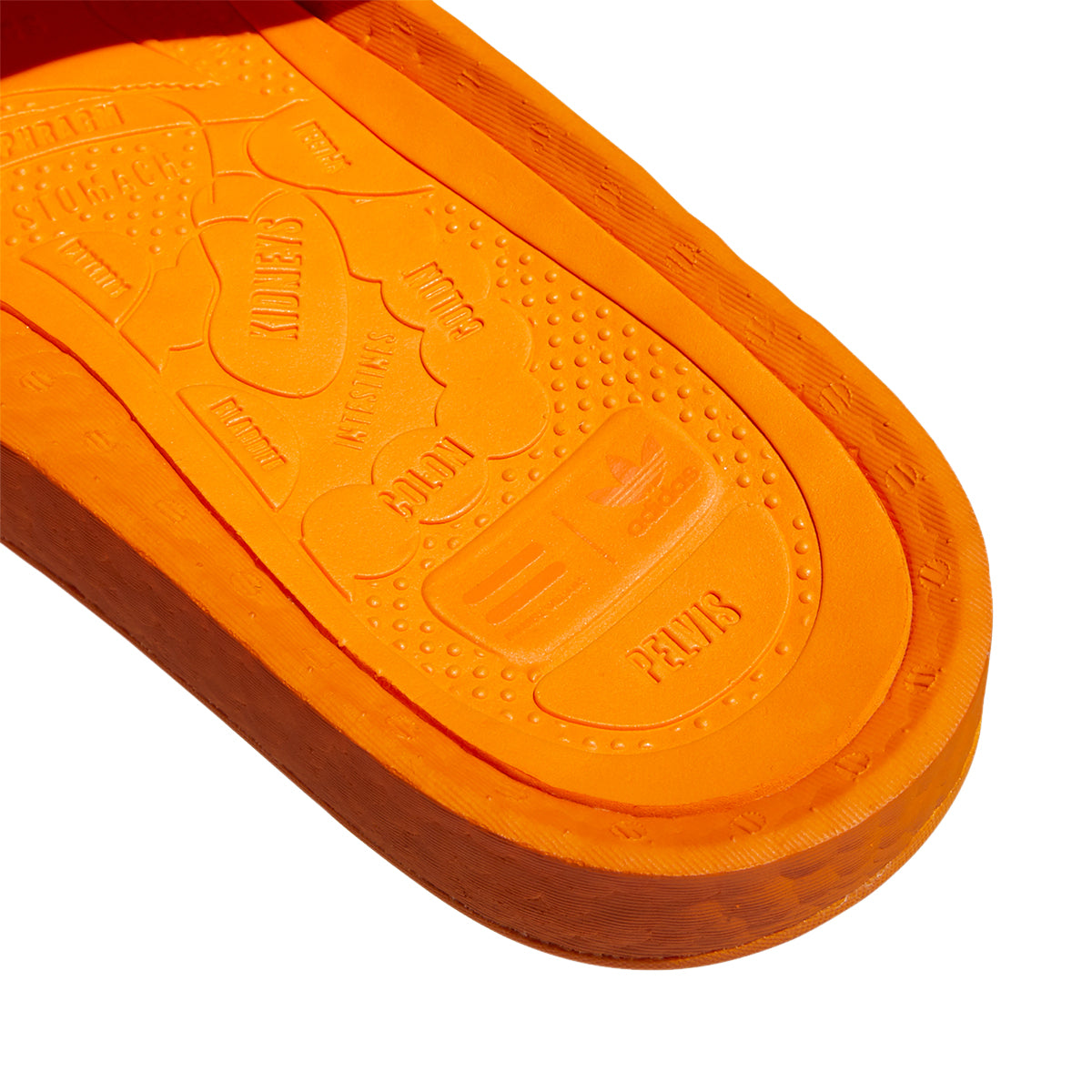 + Pharrell Williams BOOST Slides 'Bright Orange'